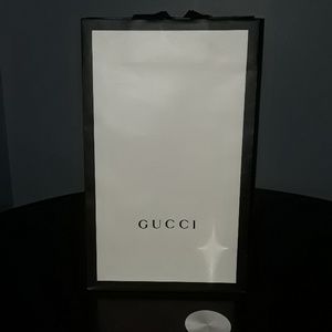 Authentic gucci shopping bag